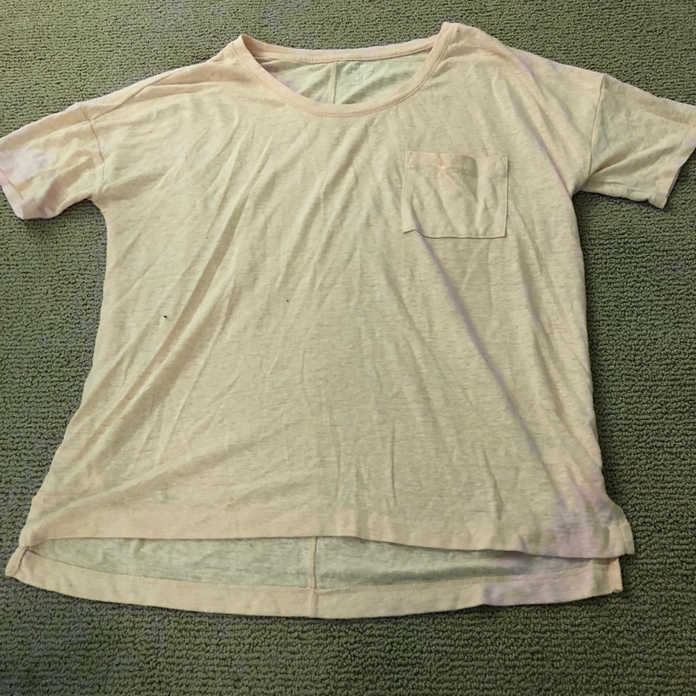 light pink shirt
